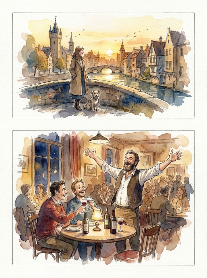 Une création du studio : Direction artistique aquarelle