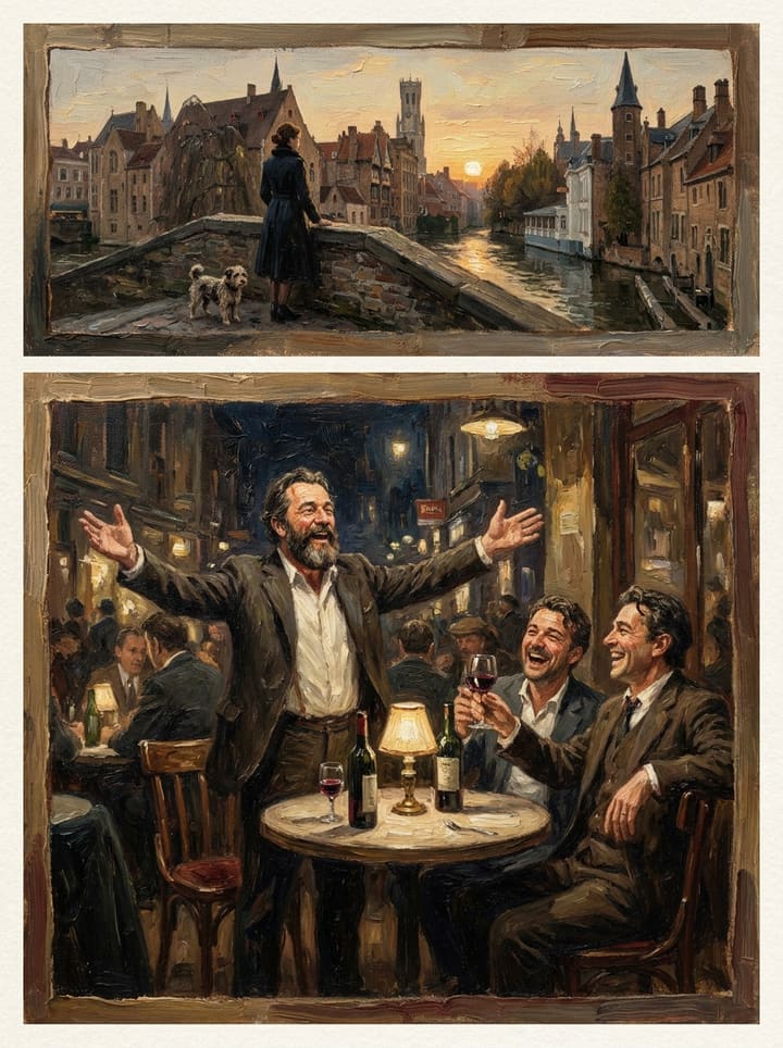 Une création du studio : Direction artistique Peinture à l'huile