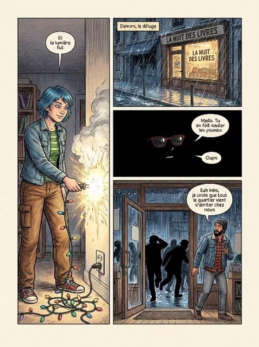 Nuit Blanche entre les Lignes, planche 2
