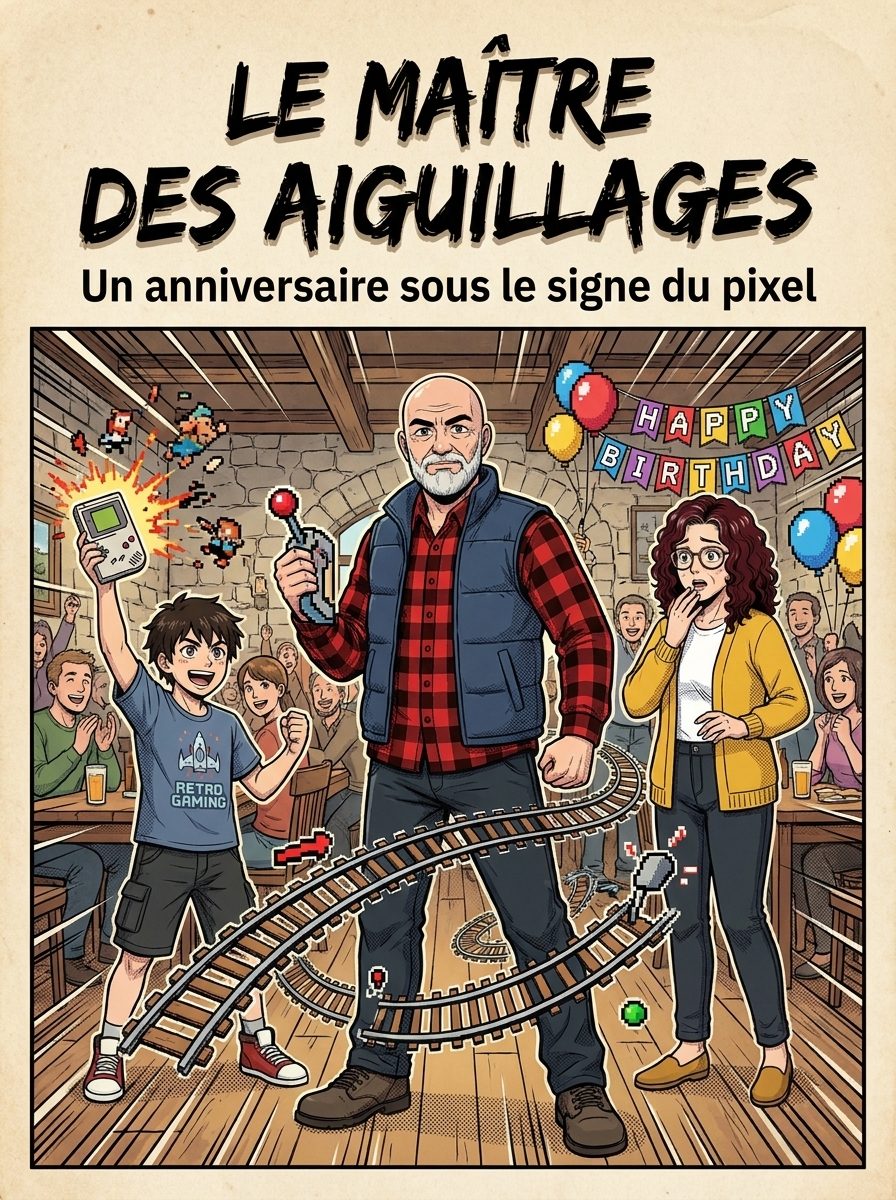 Le Maître des Aiguillages, la couverture