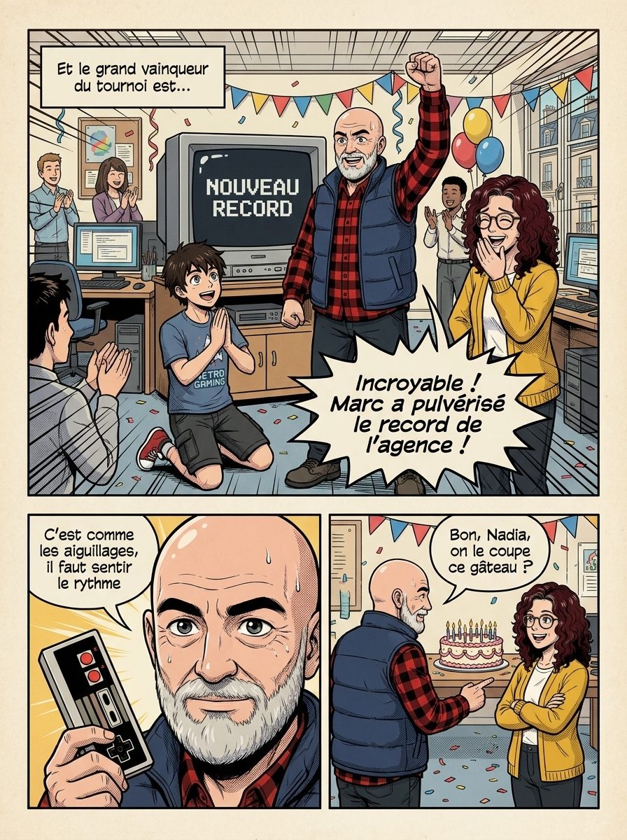 Le Maître des Aiguillages, planche 3