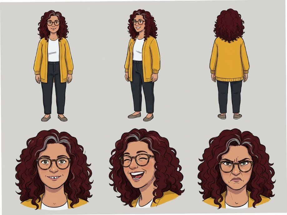 Nadia, la fiche cadrée au visage