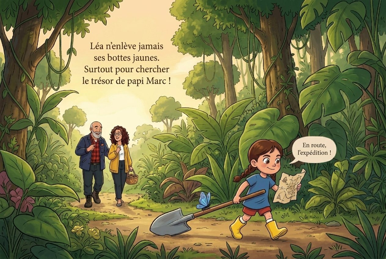 Le Trésor de Papi, page 1